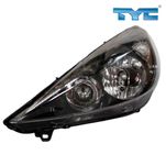 Farol Principal Máscara Negra: Peugeot 207 Todos