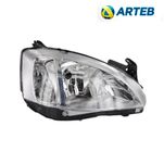 Farol Principal Com Pisca Liso: Montana 2008 Até 2011 - Novo Corsa 2008 Até 2013