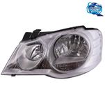 Farol Principal Cromado Golf 2008 até 2012