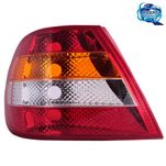 Lanterna Traseira Tricolor Carcaça Vermelha Siena Fire 2001 até 2007