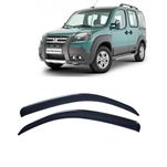 Calha de Chuva 2 Portas - Fiat Doblo 2001 até 2017