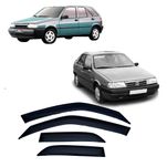 Calha de Chuva 4 Portas - Tipo e Tempra Todos 1992 até 1999