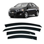 Calha de Chuva 4 Portas Chevrolet Sonic Sedan 2011 até 2016