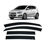 Calha de Chuva 4 Portas Chevrolet Sonic Hatch 2011 até 2016