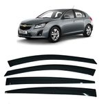 Calha de Chuva 4 Portas Chevrolet Cruze Hatch 2011 até 2016