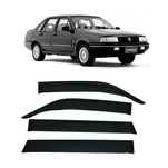 Calha de Chuva 4 Portas - Santana e Quantum Todos 1992 até 1998 Veículos com Quebra Vento