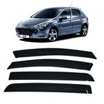 Calha de Chuva 4 Portas - Peugeot 307 Hatch e Sedan 2001 até 2012