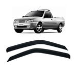 Calha de Chuva 2 Portas Ford Fiesta Hatch 96 até 2003 e Courier Todos 97 até 2013