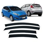Calha de Chuva 4 Portas Ford New Fiesta Hatch 2011 até 2018