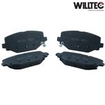 Jogo de Pastilhas do Freio Traseiro - Fiat Freemont 2.4 16V - Dodge Journey 2.0, 2.4 e 2.7 USAR COM DISCO  DE FREIO DE 22MM