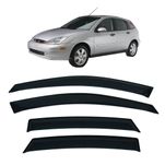 Calha de Chuva 4 Portas Ford Focus Hatch e Sedan 2001 até 2009