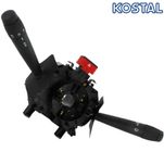 Comando de Seta sem Limpador Traseiro com Botão do Alerta Quadrado Fiat Uno 2002 até 2013 e Fiorino 97 até 2013 Exceto Versão Novo Uno