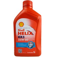 Óleo Lubrificante do Motor Alta Quilometragem Shell Helix HX3 25w60 1L