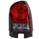 Lanterna Traseira Carcaça Preta Gol G4 2005 até 2011