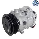 Compressor do Ar Condicionado - Polo Todos 2003 até 2015 Somente com Sistema Denso