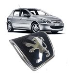 Emblema da Grade Dianteira Original Peugeot 307 2001 até 2006