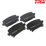 Jogo de Pastilhas do Freio Traseiro - Golf - Jetta - Bora - Beetle - Eos - Passat - Variant - Tiguan - Saveiro - CC - Audi A3 - A4 - A6 - TT - Toledo