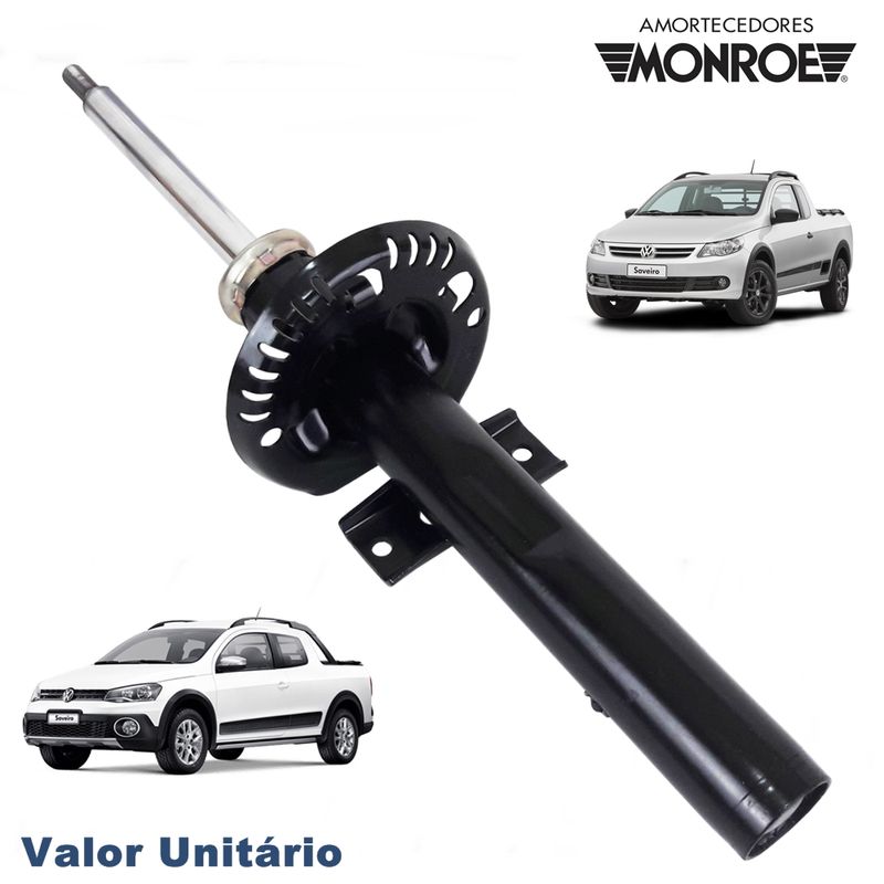 Par amortecedor dianteiro monroe original volkswagen saveiro cross 1.6 2018  a 2021 - Amortecedor de Carro - Magazine Luiza