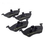 Jogo de Pastilhas do Freio Dianteiro Gol Parati Saveiro Voyage Versões G5 e G6 Flex 2011 até 2018