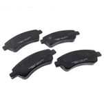 Jogo de Pastilhas do Freio Dianteiro Sistema Bosch - Citroen Novo C3 - C4 Glx - Xsara - Peugeot 206 - Peugeot 208 - Peugeot 307