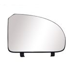 Vidro com Base do Espelho Retrovisor Lado Direito Ford Fiesta Rocam 2002 até 2014 e Ford Ka 2008 até 2013