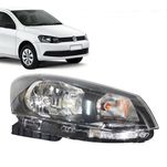 Farol Principal Simples Original Volkswagen Gol Voyage Saveiro Geração 6 2013 em Diante