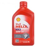 Óleo Lubrificante do Motor Shell Helix HX3 20W50 API SL Mineral 1L