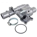 Válvula Termostática Valclei com Carcaça Palio Siena Strada Brava Marea e Doblo Motor 1.6 16v e Linea 1.9 16v Todos com Ar Condicionado