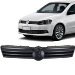 Grade do Radiador com Friso Preto Fosco Gol G6 Voyage G6 Saveiro G6 2013 em Diante