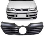 Grade do Radiador Preto Original Volkswagen sem Emblema Gol Parati Saveiro G3 Fase 1 Ano 1999 até 2002