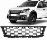 Grade do Parachoque Dianteiro na Cor Preto Sandero Stepway 2009 até 2013
