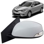 Espelho Retrovisor Externo Controle Elétrico com Pisca e Capa Prime Renault Fluence 2010 em Diante