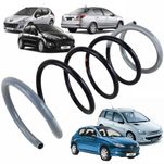 Mola Dianteira Original Fabrini Peugeot 206 SW Peugeot 206 Hatch Peugeot 207 SW Peugeot 207 Hatch e Peugeot 207 Sedan (Preço Unitário)