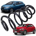 Mola Traseira Original Fabrini Chevrolet Onix Todos 2012 em Diante