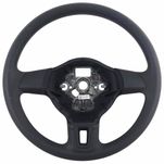 Volante de Direção Original Volkswagen sem Tecla de Buzina Gol Voyage Saveiro G6 2013 em Diante