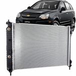 Radiador Importado Chevrolet Captiva Sport 2.4 e 3.6 2008 até 2014 com Câmbio Automático e com Ar Condicionado