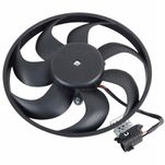 Eletroventilador Motor e Hélice Chevrolet Classic 1.0 2011 até 2018 com Ar Condicionado