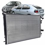 Radiador Magneti Marelli Logan e Sandero Automático Scenic Todos 99 até 2014 e Megane Todos 99 até 2005