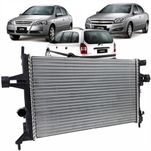 Radiador Magneti Marelli Chevrolet Astra 99 até 2009 Vectra 06 até 2009 Zafira 2001 até 2009 Todos sem Ar e com Ar Condicionado e com Câmbio Manual