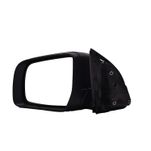 Espelho Retrovisor Externo Fixo Lado Esquerdo Preto Nova Ranger 2012 em diante