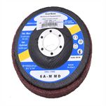 Disco Corsistrip Compacto 10.500 RPM Grão AMM Abrasivo Óxido de Alumínio Cor Vermelho Made In Italy