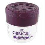 Aromatizante em Gel Lavanda Orbigel 55g