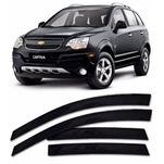 Calha de Chuva 4 Portas<br>Chevrolet Captiva 2008 até 2018