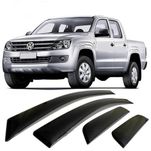 Calha de Chuva 4 Portas<br>Amarok 2010 até 2020