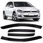 Calha de Chuva 4 Portas<br>Novo Golf 2014 até 2020