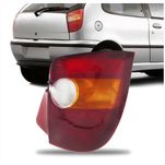 Lanterna Traseira Tricolor Lado Direito Palio 96 até 2000 e Young 2001 até 2002