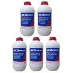Combo 5 Litros Aditivos para Radiador Acdelco Diluído Pronto para Uso