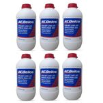 Combo 6 Litros Aditivos para Radiador Acdelco Diluído Pronto para Uso