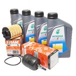 Kit Revisão 4 Litros Óleo Petronas 15W40 Semissintético 1 Filtro Óleo 1 Filtro Combustível Punto Linea Bravo Fiat 500 Motor 1.4 T-JET