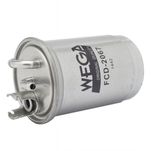 Filtro de Combustível<br>F250 MWM 4.2 V6 2001 até 2006<br>S10 MWM 2.8 Turbo 2002 até 2006